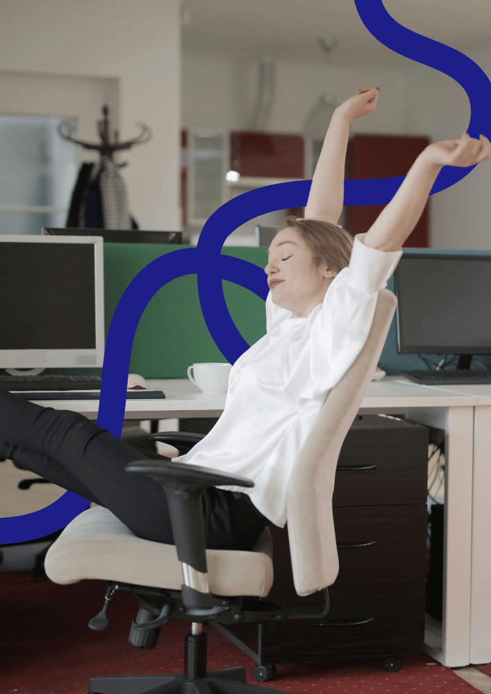 A frustrated manager sitting alone with paperwork, overwhelmed and confused by unclear or ineffective training outcomes.